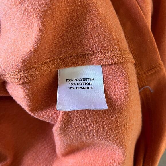 Basin + Range Quarter Zip Pullover Top Men's Medium Orange Outdoor - Picture 5 of 10